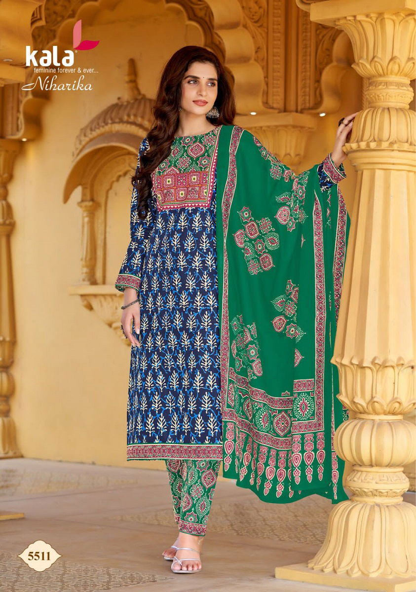 Kala Niharika Vol 1 Printed Cotton Dress Material Catalog
